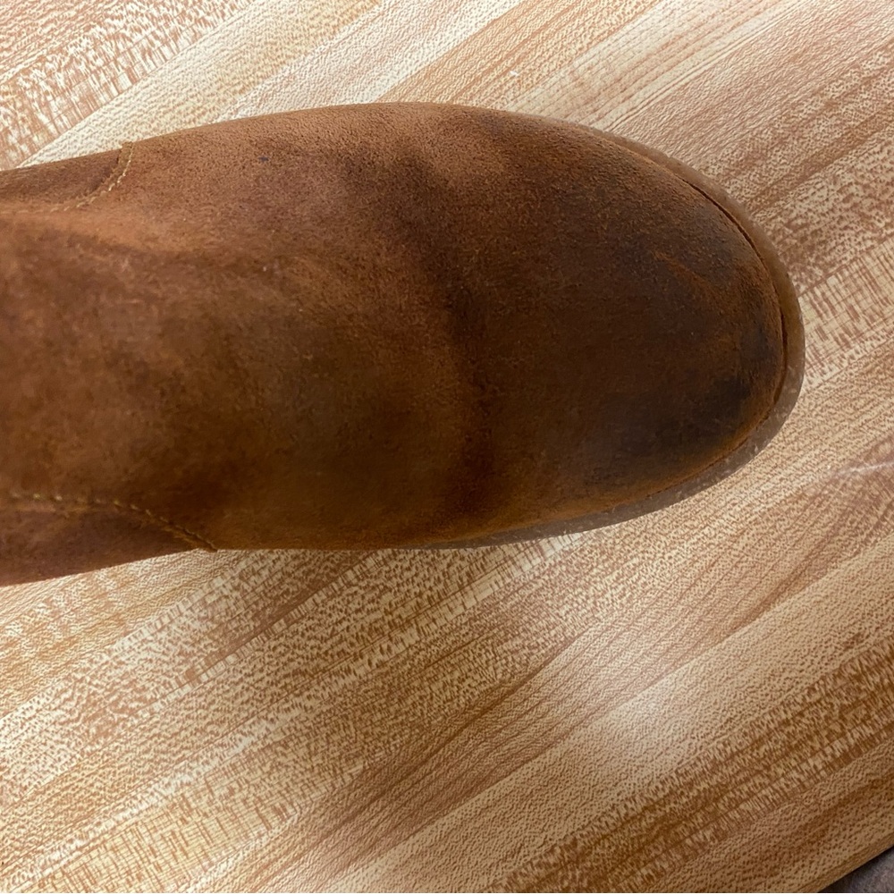 BORN Wynter Brown Suede Booties - Picture 9 of 10